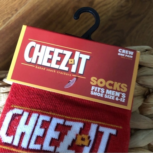 Cheez-it crackers food crew socks - Picture 2 of 3